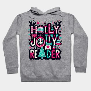 Holly Jolly Reader Hoodie